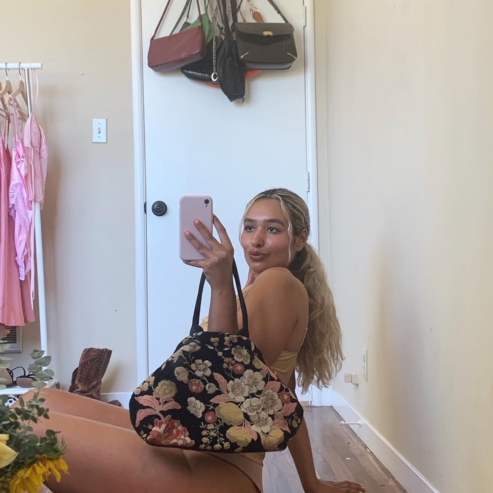 Atenti Suede Purse
